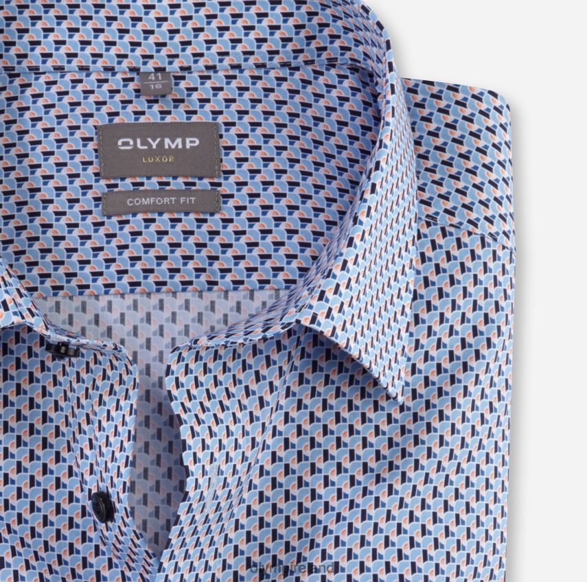 Clothing OLYMP Luxor Comfort Fit, Business Shirt, New Kent, Orange 24L8461541