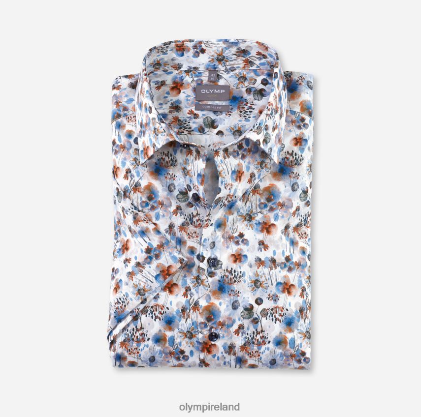 Clothing OLYMP Luxor Comfort Fit, Business Shirt, New Kent, Orange 24L8461602