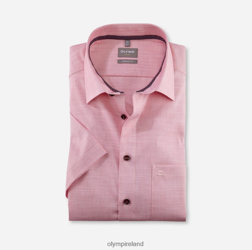 Clothing OLYMP Luxor Comfort Fit, Business Shirt, New Kent, Red 24L8461629