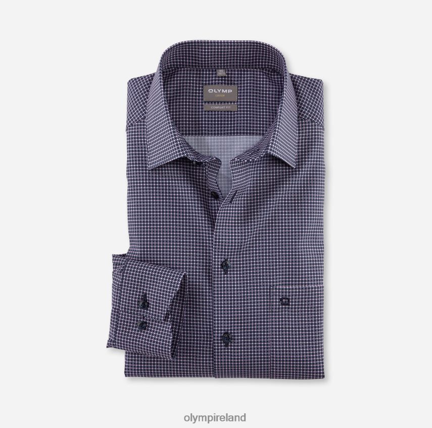 Clothing OLYMP Luxor Comfort Fit, Business Shirt, New Kent, Rose 24L8461531