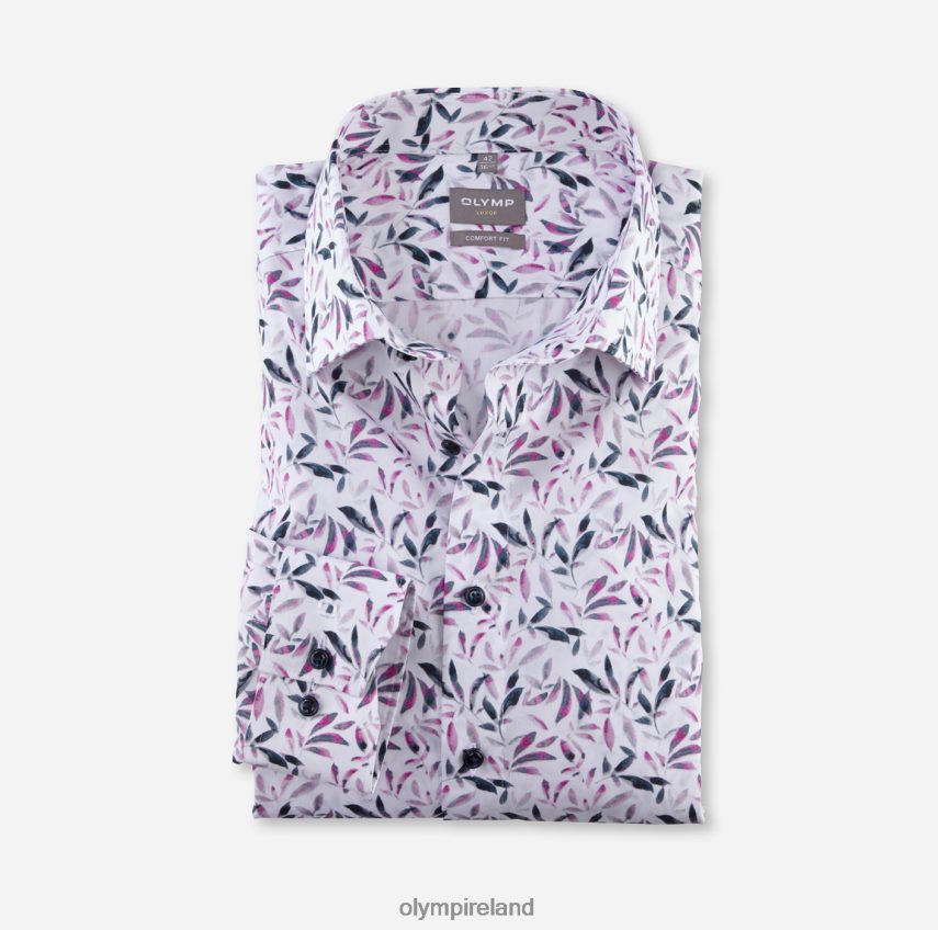 Clothing OLYMP Luxor Comfort Fit, Business Shirt, New Kent, Rose 24L8461549