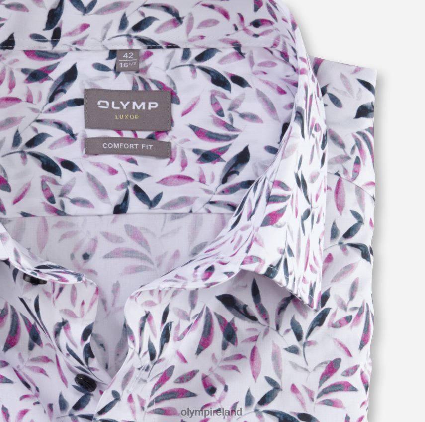Clothing OLYMP Luxor Comfort Fit, Business Shirt, New Kent, Rose 24L8461549