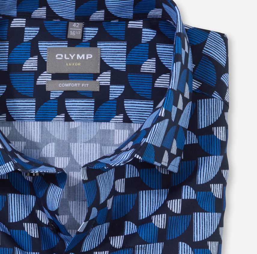 Clothing OLYMP Luxor Comfort Fit, Business Shirt, New Kent, Royal 24L8461522