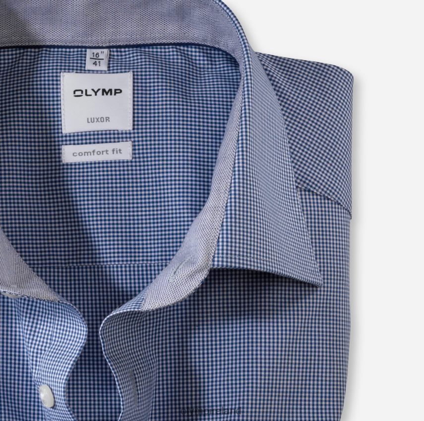 Clothing OLYMP Luxor Comfort Fit, Business Shirt, New Kent, Royal 24L8461545