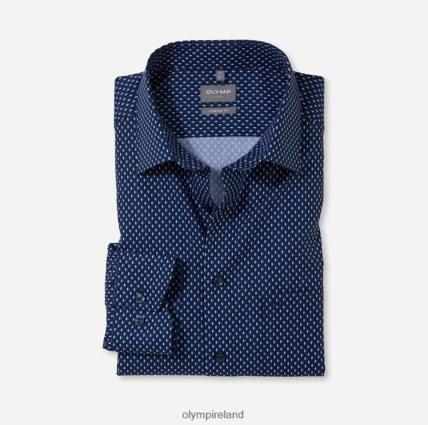 Clothing OLYMP Luxor Comfort Fit, Business Shirt, New Kent, Royal 24L8461563