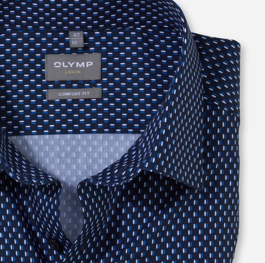 Clothing OLYMP Luxor Comfort Fit, Business Shirt, New Kent, Royal 24L8461563