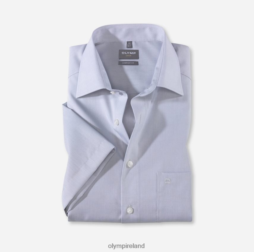 Clothing OLYMP Luxor Comfort Fit, Business Shirt, New Kent, Silver Grey 24L8461680