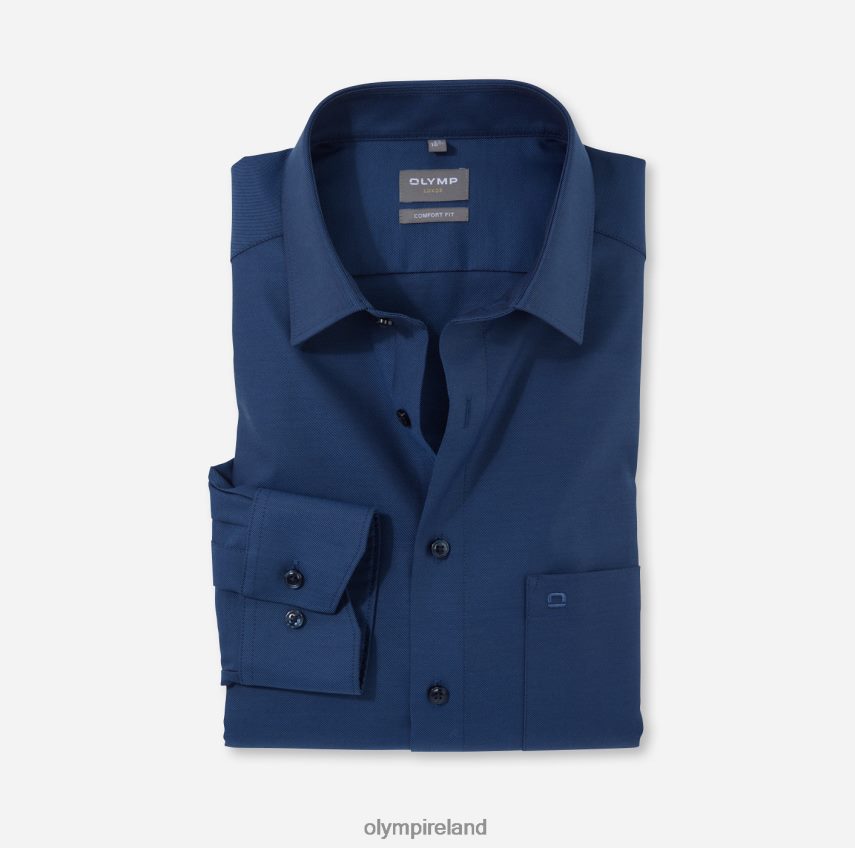 Clothing OLYMP Luxor Comfort Fit, Business Shirt, New Kent, Smoke Blue 24L8461579