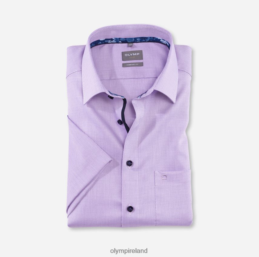 Clothing OLYMP Luxor Comfort Fit, Business Shirt, New Kent, Violet 24L8461654