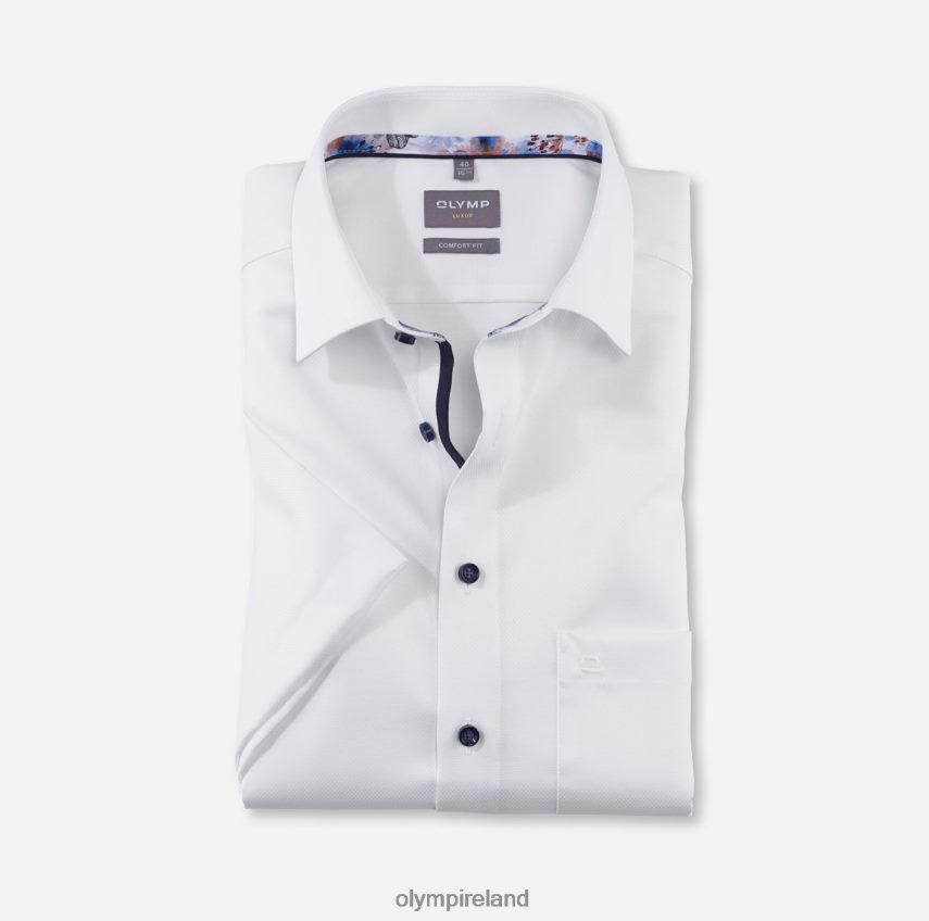 Clothing OLYMP Luxor Comfort Fit, Business Shirt, New Kent, White 24L8461621