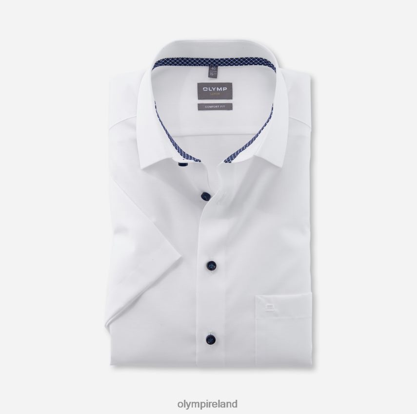 Clothing OLYMP Luxor Comfort Fit, Business Shirt, New Kent, White 24L8461635