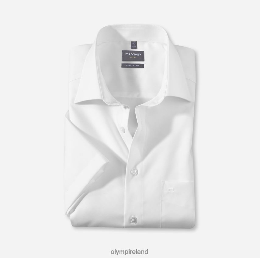 Clothing OLYMP Luxor Comfort Fit, Business Shirt, New Kent, White 24L8461691
