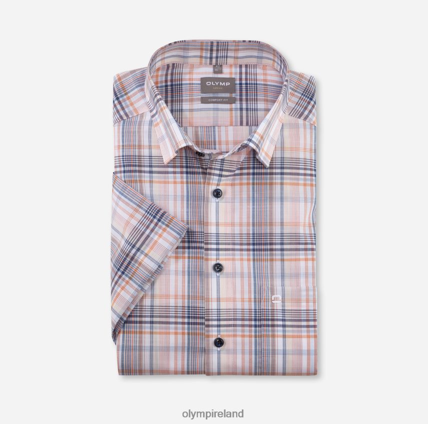 Clothing OLYMP Luxor Comfort Fit, Business Shirt, Under Button-Down, Mandarin 24L8461542