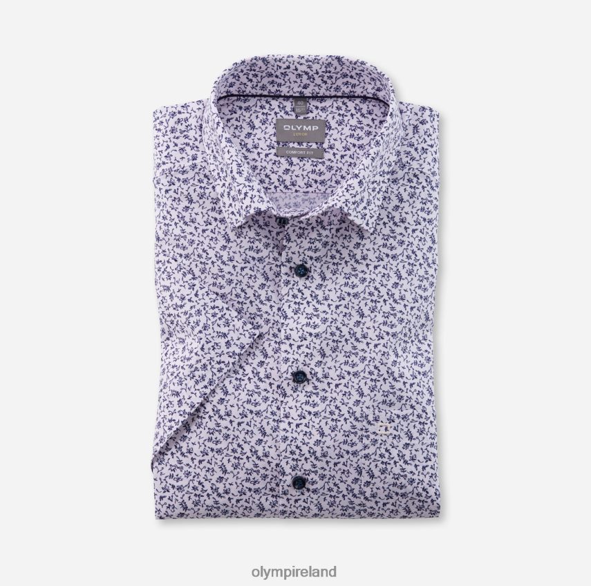 Clothing OLYMP Luxor Comfort Fit, Business Shirt, Under Button-Down, Rose 24L8461529