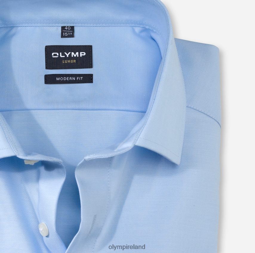 Clothing OLYMP Luxor Modern Fit, Business Shirt, Global Kent, Light Blue 24L8461002
