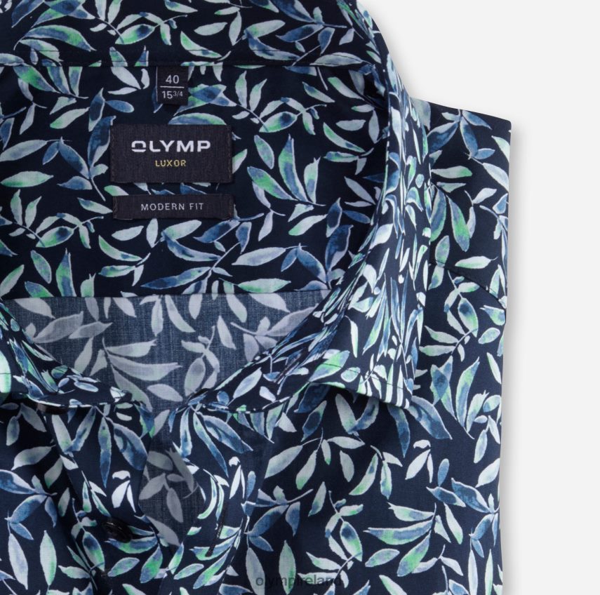 Clothing OLYMP Luxor Modern Fit, Business Shirt, Global Kent, Light Green 24L8461035