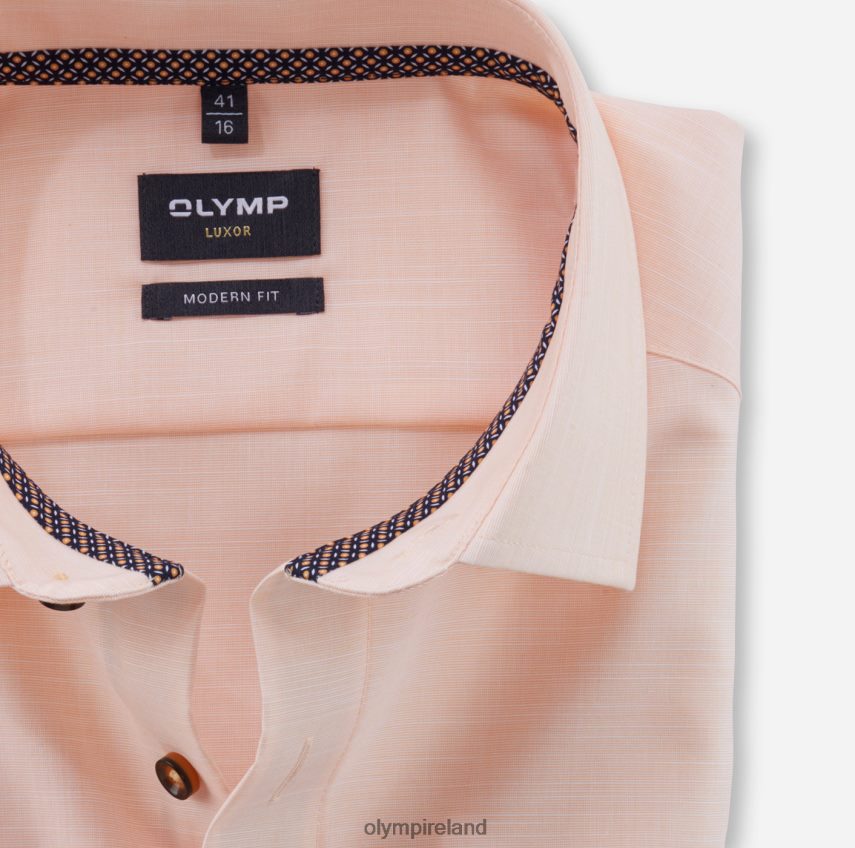 Clothing OLYMP Luxor Modern Fit, Business Shirt, Global Kent, Mandarin 24L8461279