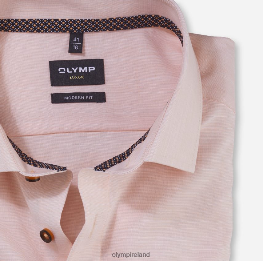 Clothing OLYMP Luxor Modern Fit, Business Shirt, Global Kent, Mandarin 24L8461313