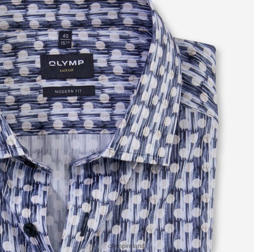 Clothing OLYMP Luxor Modern Fit, Business Shirt, Global Kent, Natural 24L846960
