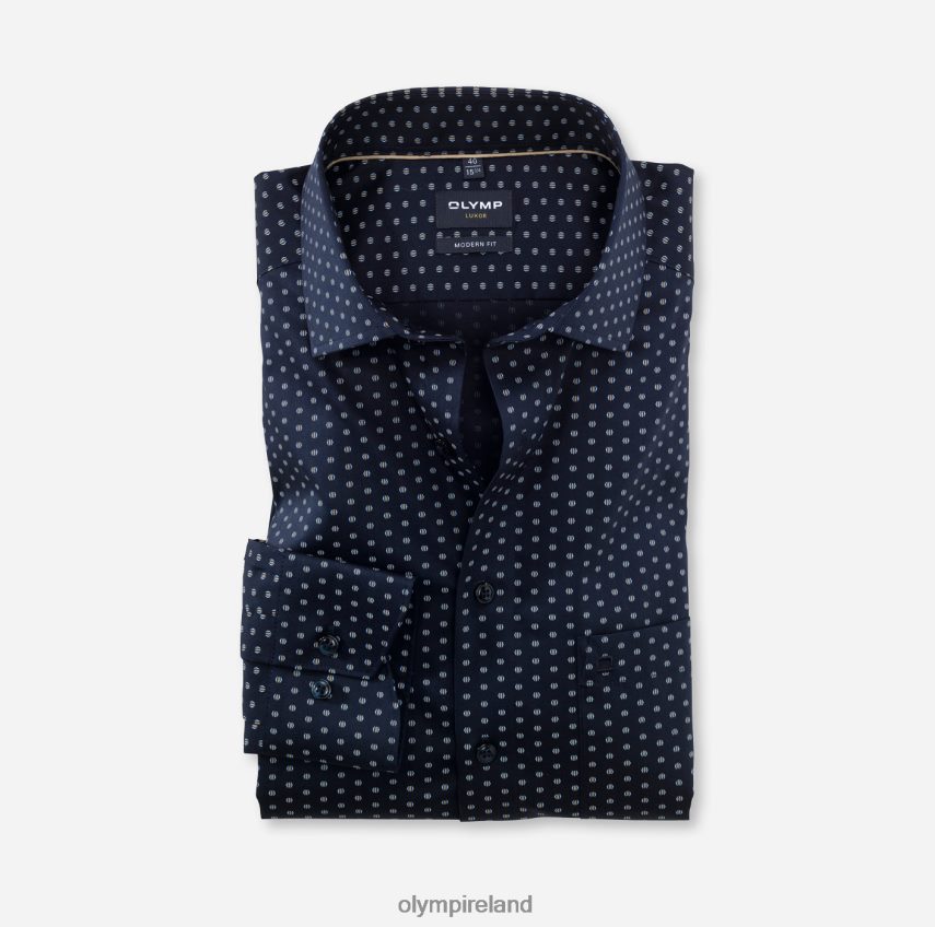 Clothing OLYMP Luxor Modern Fit, Business Shirt, Long Sleeve Extra Long, Global Kent, Natural 24L8461447