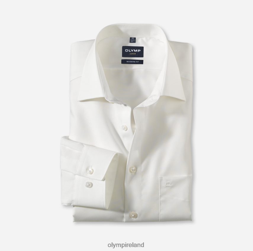 Clothing OLYMP Luxor Modern Fit, Business Shirt, Long Sleeve Extra Long, New Kent, Beige 24L8461451