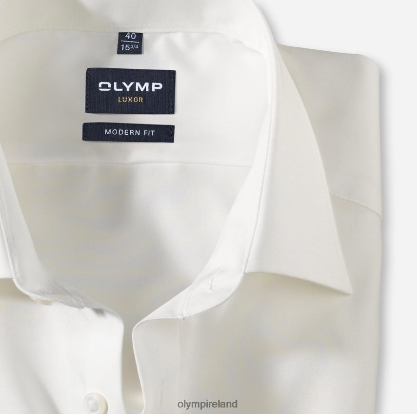 Clothing OLYMP Luxor Modern Fit, Business Shirt, Long Sleeve Extra Long, New Kent, Beige 24L8461451
