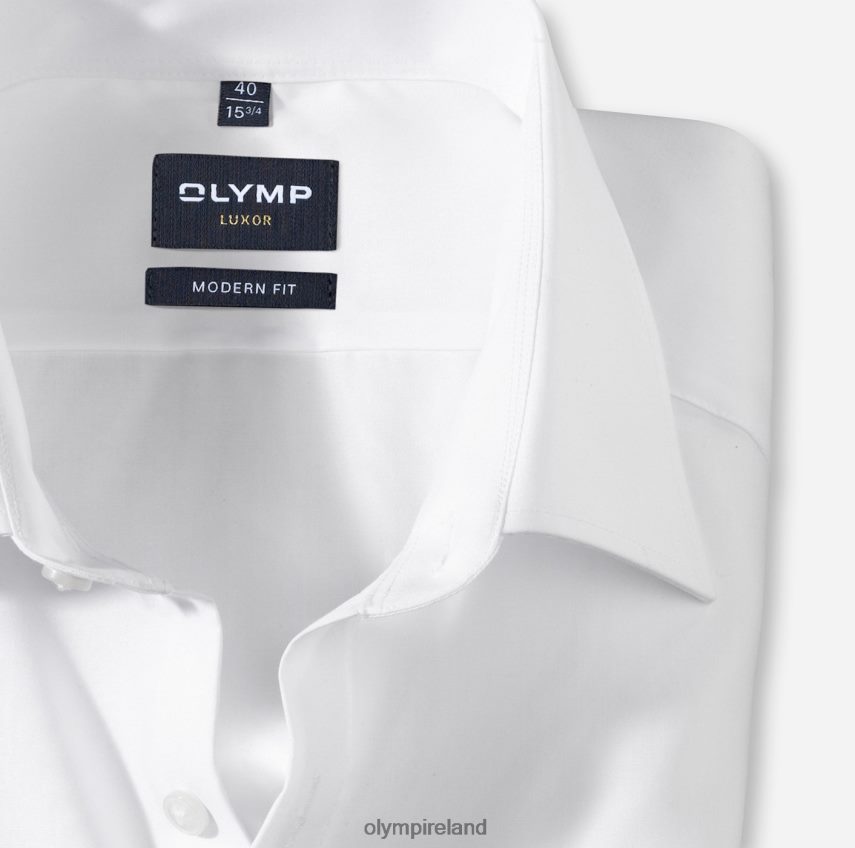 Clothing OLYMP Luxor Modern Fit, Business Shirt, Long Sleeve Extra Long, New Kent, White 24L8461449