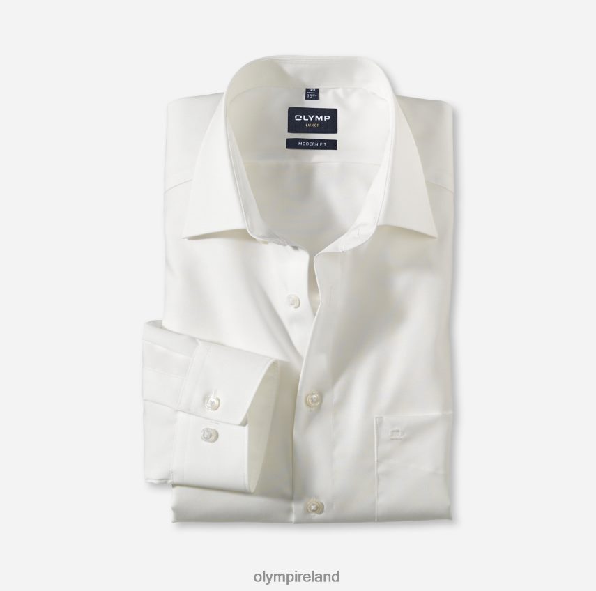 Clothing OLYMP Luxor Modern Fit, Business Shirt, New Kent, Beige 24L8461382
