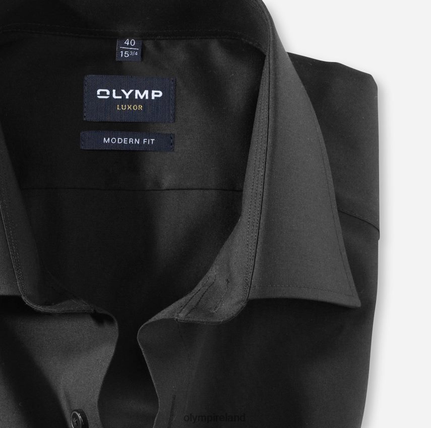 Clothing OLYMP Luxor Modern Fit, Business Shirt, New Kent, Black 24L8461395