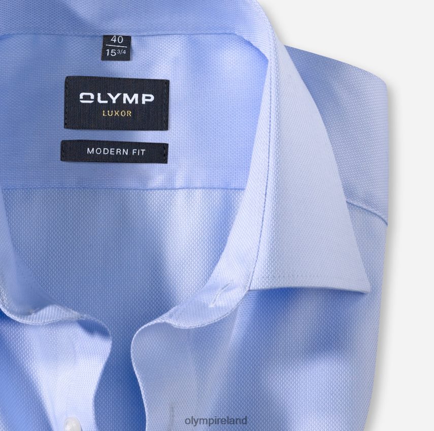 Clothing OLYMP Luxor Modern Fit, Business Shirt, New Kent, Bleu 24L8461006