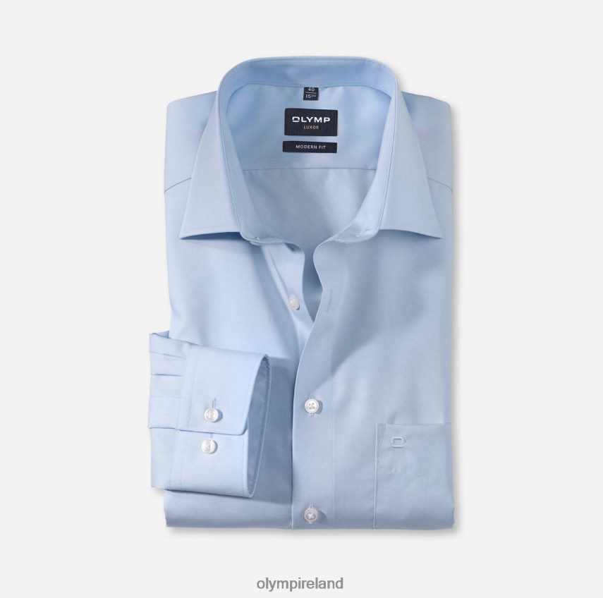 Clothing OLYMP Luxor Modern Fit, Business Shirt, New Kent, Blue 24L8461378