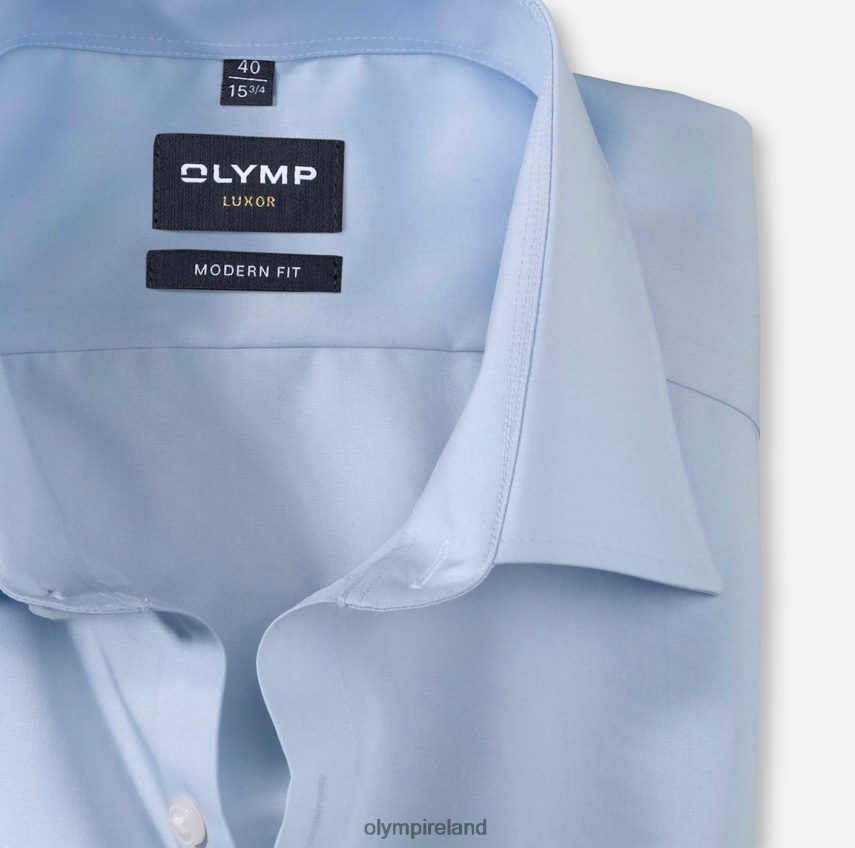 Clothing OLYMP Luxor Modern Fit, Business Shirt, New Kent, Blue 24L8461378