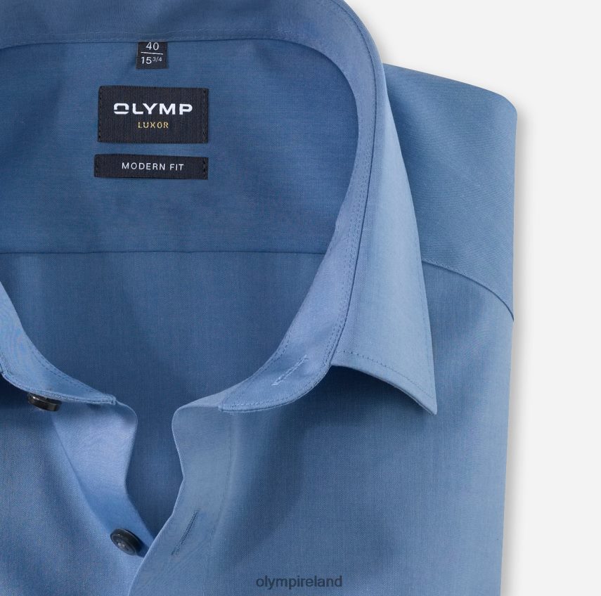 Clothing OLYMP Luxor Modern Fit, Business Shirt, New Kent, Blue 24L8461383