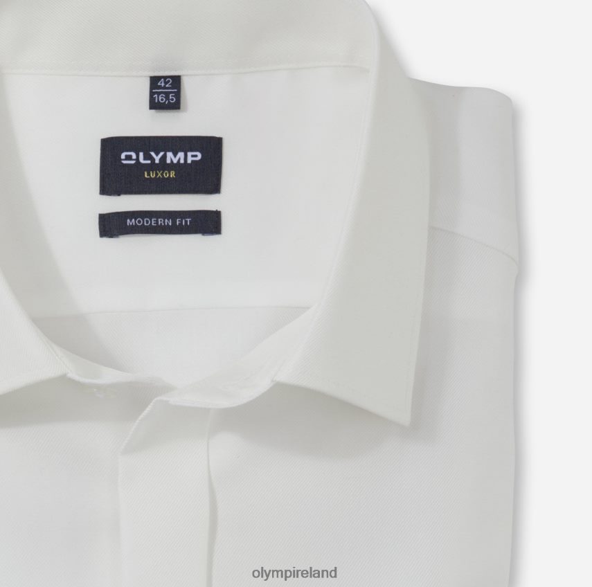 Clothing OLYMP Luxor Modern Fit, Business Shirt, New Kent, Light Beige 24L8461350