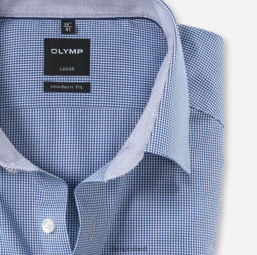 Clothing OLYMP Luxor Modern Fit, Business Shirt, New Kent, Royal 24L8461034