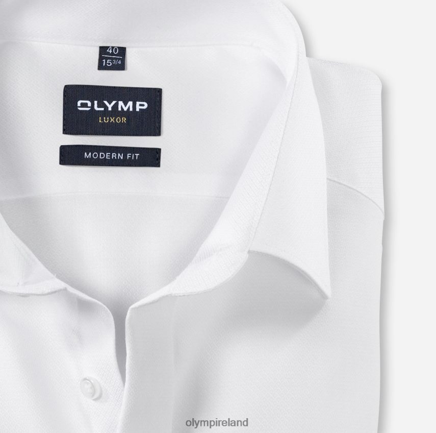 Clothing OLYMP Luxor Modern Fit, Business Shirt, New Kent, White 24L8461005