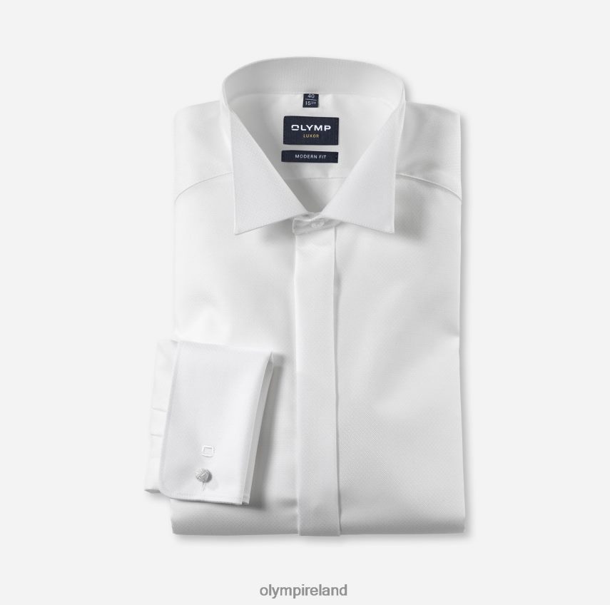 Clothing OLYMP Luxor Modern Fit, Business Shirt, Wing, Light Beige 24L8461046