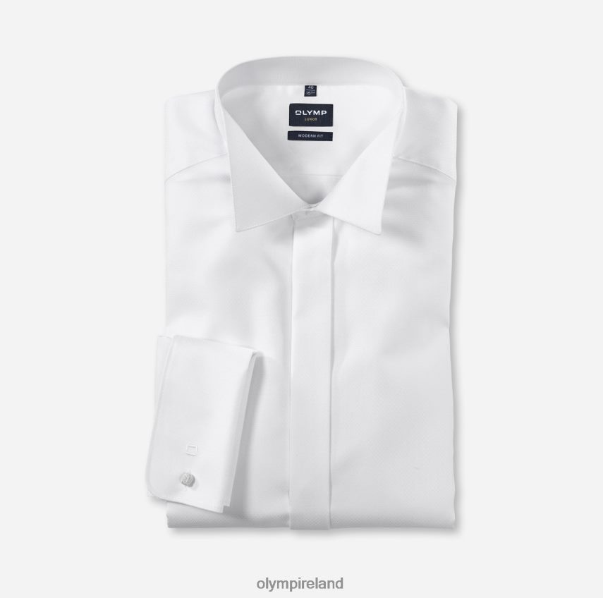 Clothing OLYMP Luxor Modern Fit, Business Shirt, Wing, White 24L8461028