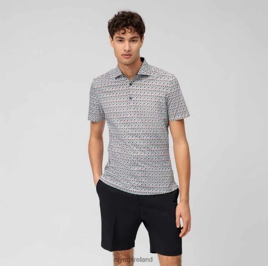 Clothing OLYMP No. Six 24/Seven Super Slim, Business Shirt, Kent, Emerald 24L84634