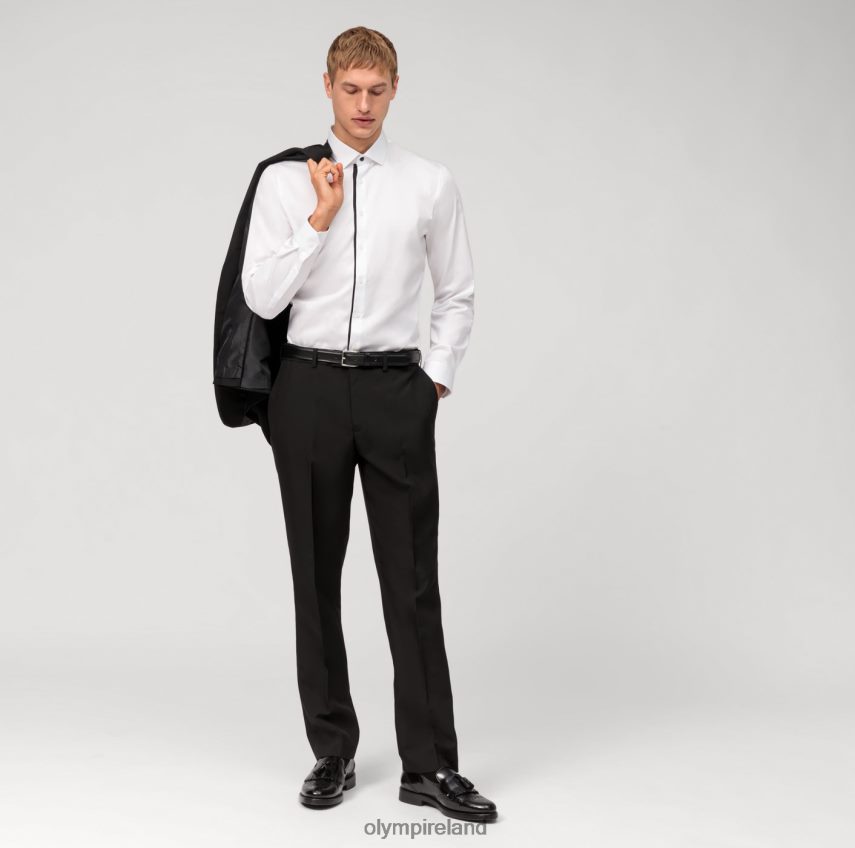 Clothing OLYMP No. Six Super Slim, Business Shirt, Modern Kent, White 24L846186