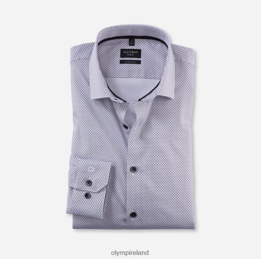 Clothing OLYMP No. Six Super Slim, Business Shirt, Modern Kent, White 24L84693
