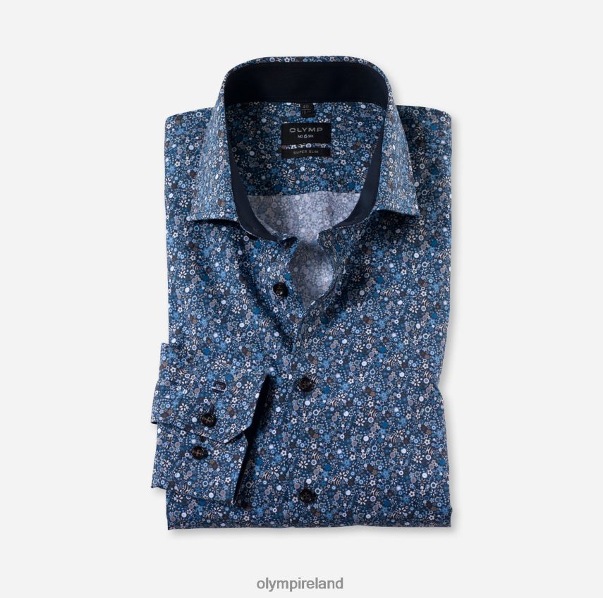 Clothing OLYMP No. Six Super Slim, Business Shirt, Royal Kent, Natural 24L846164