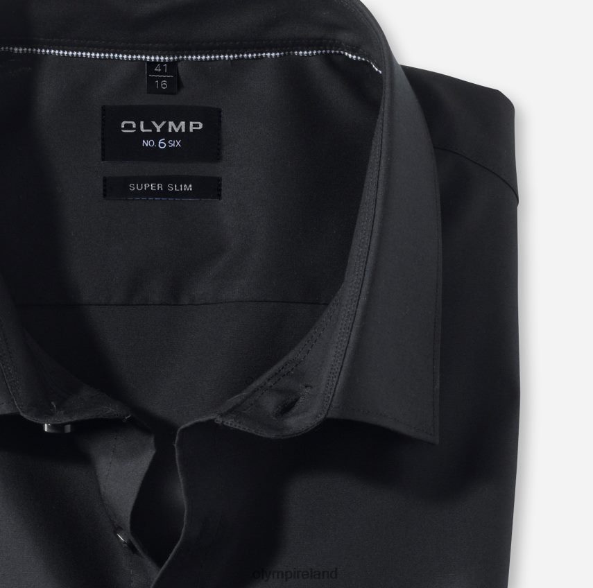 Clothing OLYMP No. Six Super Slim, Business Shirt, Urban Kent, Black 24L846281
