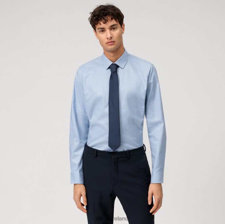Clothing OLYMP No. Six Super Slim, Business Shirt, Urban Kent, Bleu 24L846287