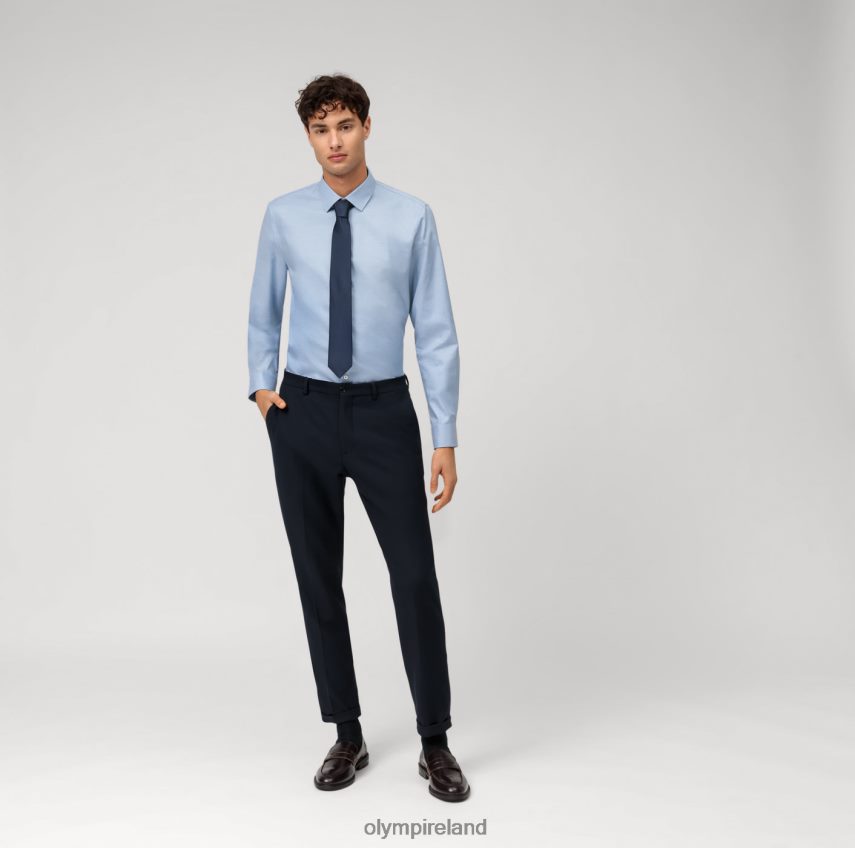 Clothing OLYMP No. Six Super Slim, Business Shirt, Urban Kent, Bleu 24L846287