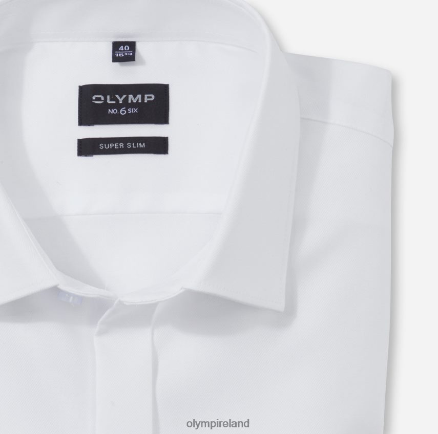 Clothing OLYMP No. Six Super Slim, Business Shirt, Urban Kent, White 24L846145