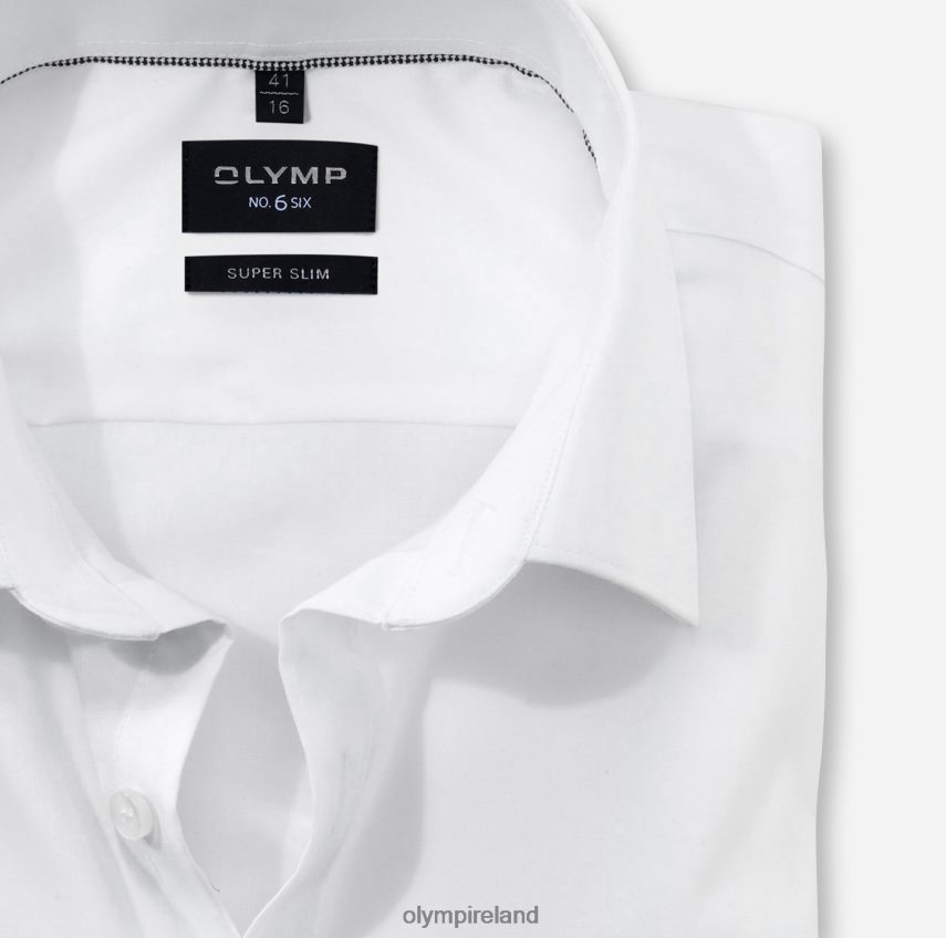 Clothing OLYMP No. Six Super Slim, Business Shirt, Urban Kent, White 24L846265