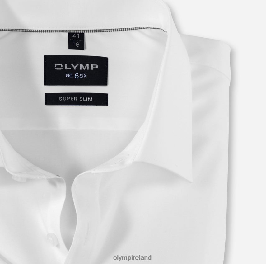 Clothing OLYMP No. Six Super Slim, Business Shirt, Urban Kent, White 24L846277