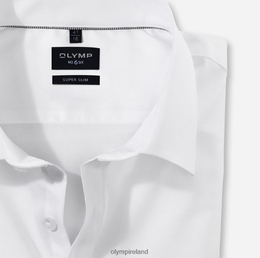 Clothing OLYMP No. Six Super Slim, Business Shirt, Urban Kent, White 24L846278