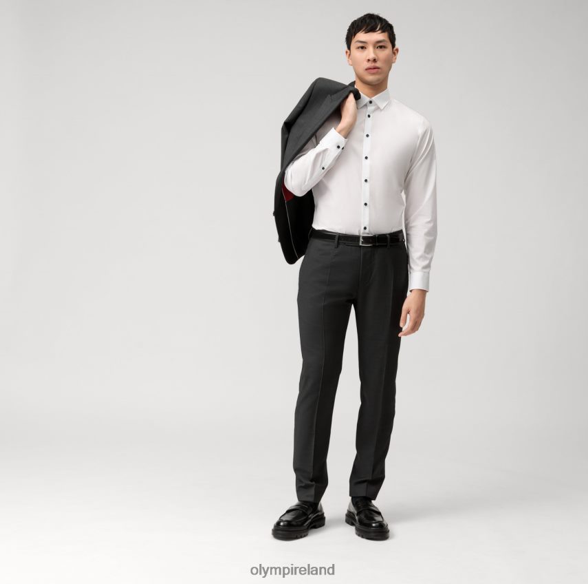 Clothing OLYMP No. Six Super Slim, Business Shirt, Urban Kent, White 24L846285